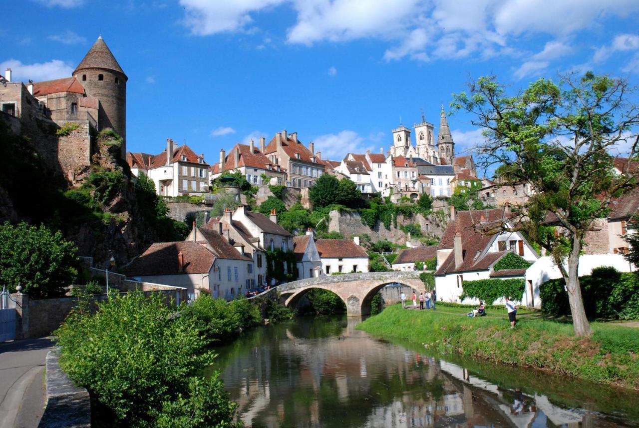 Hotel Du Commerce Semur-en-Auxois Eksteriør bilde